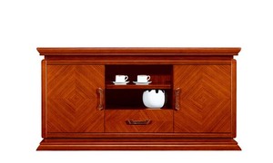 泰柚木实木茶水柜 HY-1003